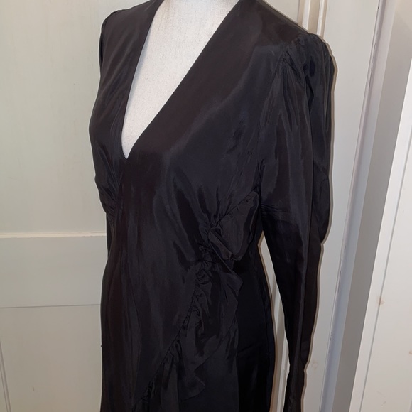 By Malene Birger Black Midi Dress - Picture 4 of 14